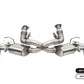 CORSA Performance Corsa 20-23 Chevrolet Corvette C8 RWD 3in Valved Cat-Back w/ 4.5in Carbon Fiber Black PVD 21100CFBLK