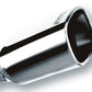 Borla 2.25in Inlet 3.28in x 3.5in Square Rolled Angle Cut x 7.88in Long Exhaust Tip 20241