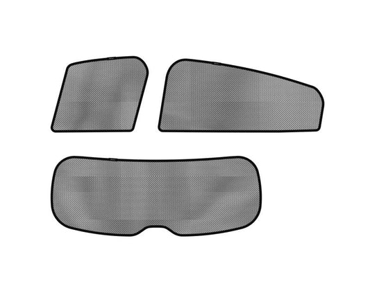 3D MAXpider 2016-2020 Honda Hr-V Black Sun Shades - Complete Set S1HD0640