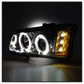 Spyder Chevy Silverado 1500 03-06 Projector Headlights LED Halo LED Ambr Reflctr Ch PRO-YD-CS03-AM-C 5009463
