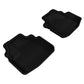 3D MAXpider 2006-2011 Buick Lucerne Kagu 2nd Row Floormats - Black L1BC01721509
