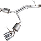 AWE Tuning 2022+ Porsche Macan 2.9TT Touring Edition Catback Exhaust w/ Chrome Silver Tips 3015-42952