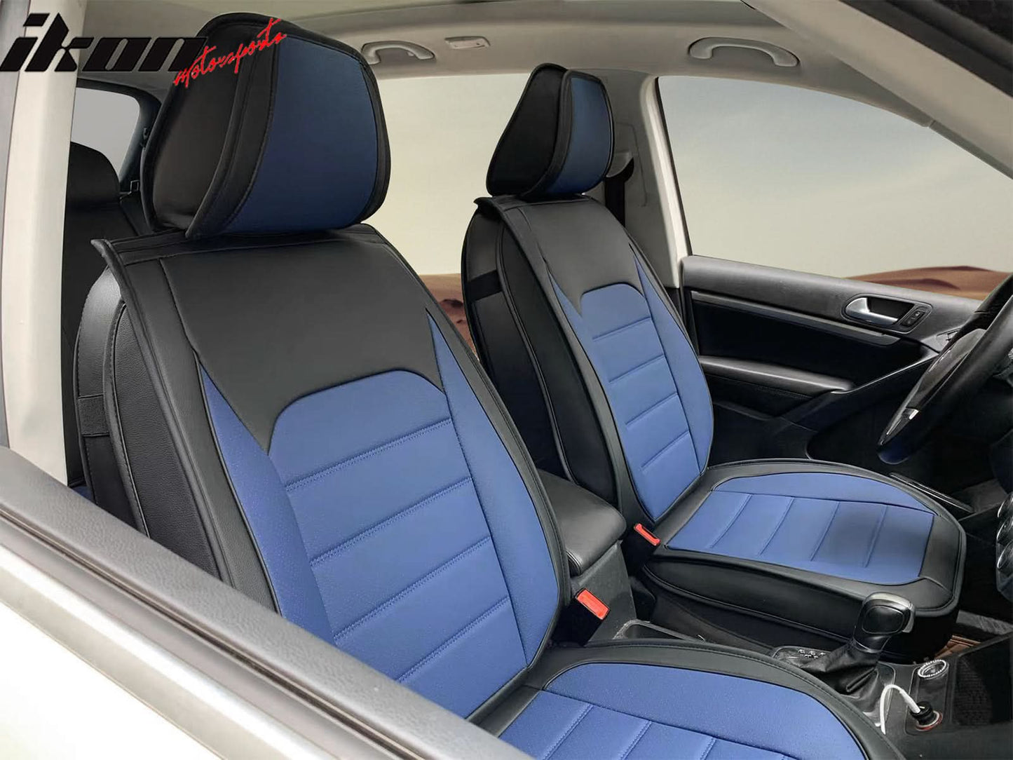 Universal Fit PU Leather Car Seat Covers Cushion Protector - 01 Style