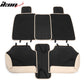 Universal PU Leather Car Seat Cover w/ Lumbar 04B Style Full Set