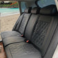 Universal PU Leather Car Seat Cover w/ Lumbar 04B Style Full Set