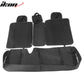 2007-2025 Jeep Wrangler JK JL Leather Car Seat Cover w/ Pocket
