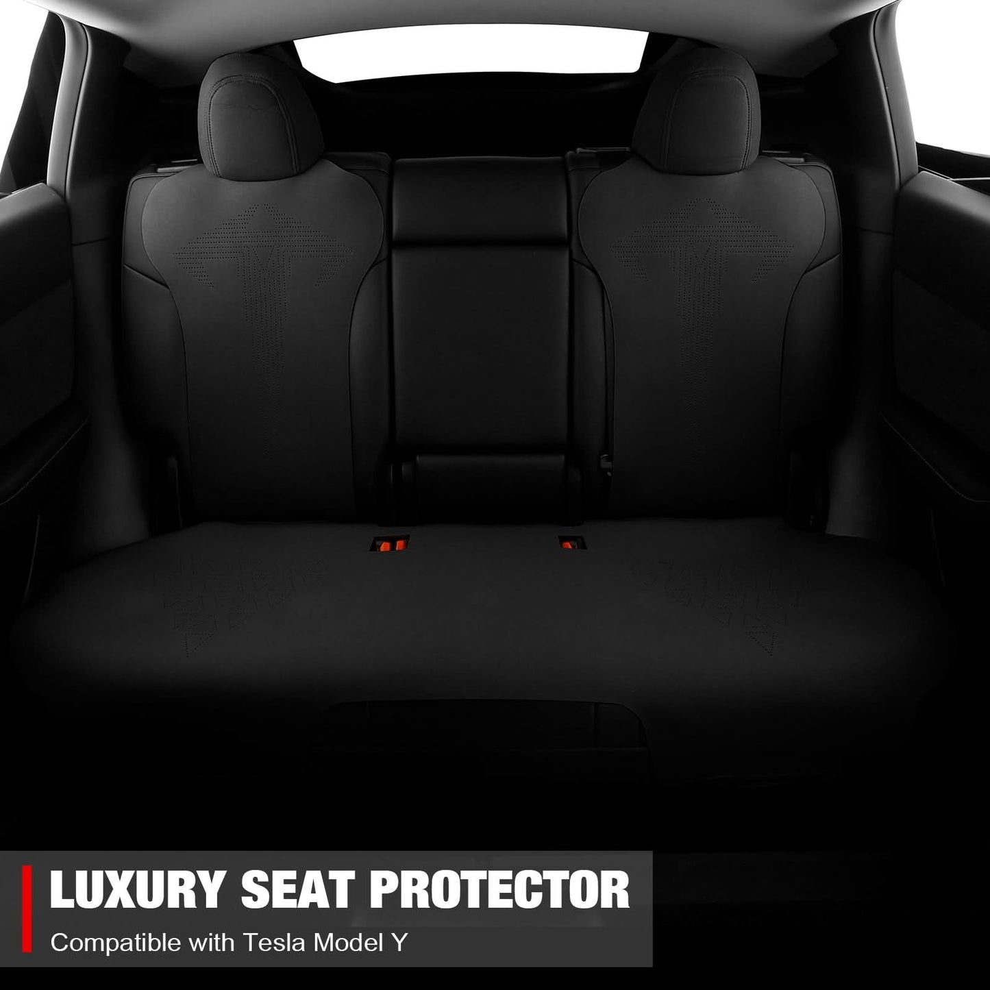 2020-2024 Tesla Model Y Seat Covers Cushions V1 Suede Leather