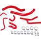 HPS Red Reinforced Silicone Radiator and Heater Hose Kit Coolant Ford 2015-2017 Mustang 3.7L V6