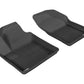 3D MAXpider 2007-2010 Chrysler Sebring Sedan Kagu 1st Row Floormat - Black L1CY00111509
