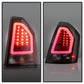 Spyder Chrysler 300C 05-07 V2 Light Bar LED Tail Lights - Black ALT-YD-C305V2-LED-BK 5083357