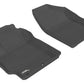 3D MAXpider 2012-2015 Toyota Prius C Kagu 1st Row Floormat - Black L1TY09511509