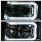 SPYDER Xtune Chevy Silverado 1500/2500/3500 07-13 Halo Projector Headlights Chrome PRO-JH-CS07-LED-C 9027802