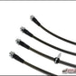 AMS Performance 08-15 Mitsubishi EVO X Stainless Steel Brake Lines (4 Lines) AMS.04.01.0004-1