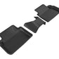 3D MAXpider 2017-2019 Subaru Impreza/Crosstrek Kagu 2nd Row Floormats - Black L1SB02221509