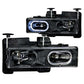 Anzo Black Crystal Halo Headlights 1992-1999 Chevy Suburban