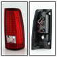 SPYDER Xtune Chevy Silverado 1500/2500/3500 03-06 LED Tail Lights Red Clear ALT-ON-CS03-LED-RC 5008787