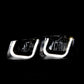 Anzo 2003-2006 Chevrolet Silverado 1500 Projector Headlights w/ U-Bar Black