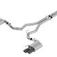 Borla 2018 Ford Mustang GT 5.0L AT/MT 3in ATAK Catback Exhaust Black Chrome Tips w/ Valves 140743BC