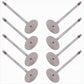 Ford Racing Coyote 5.2L Lightweight Intake Valve - Set of 8 M-6507-M52
