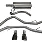 Corsa Performance 09-14 Dodge Ram 1500 4.7L/5.7L V8 Quad/Crew Cab/Short Bed Black Dual