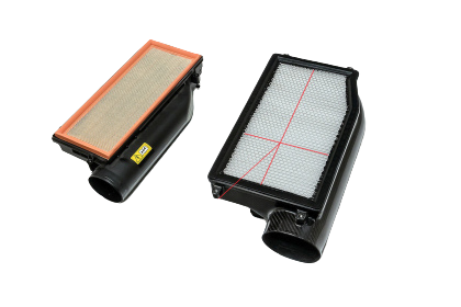 AMS Performance MB 5.5L BITURBO (E63 and CLS63) Replacement Filters for CF Induction Kit (2 Filters)