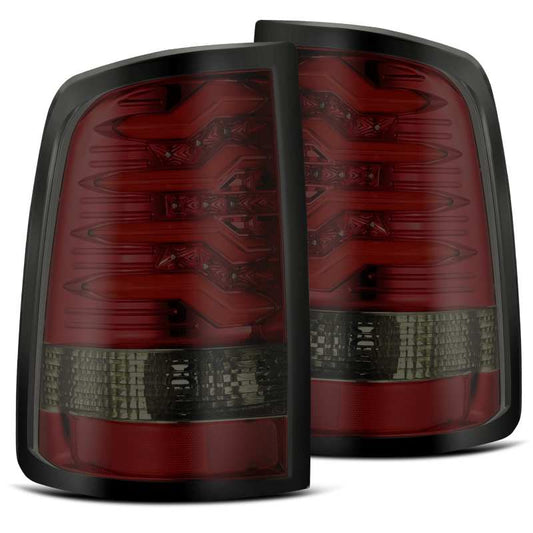 AlphaRex 09-18 Dodge Ram 1500 PRO-Series LED Tail Lights Red Smoke 640020 *Discontinued
