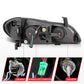 Anzo 2000-2004 Infiniti I30 Projector Headlights w/ Halo Chrome