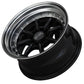 XXR 002.5 Wheel Black / Machined Lip 16x8 +20 4x100,4x114.3
