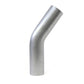 HPS Performance Products HPS 3-1/2" OD 35 Degree Bend 6061 Aluminum Elbow Pipe Tubing 16 Gauge w/ 5-5/8" CLR