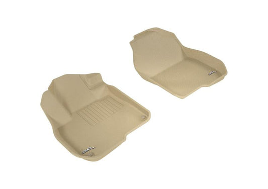 3D MAXpider 2017-2020 Honda CR-V Kagu 1st Row Floormat - Tan L1HD08611502