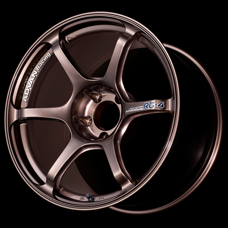 Advan RG-4 17x8.0 / +48 Offset / 5x100 / 63mm Bore / Racing Copper Bronze YA47G48DCB
