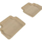 3D MAXpider 2011-2019 Ford Fiesta Kagu 2nd Row Floormats - Tan L1FR08021502
