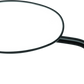 BikeMaster Adjustable Oval Mirror 10mm - Each - Black 600805