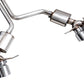 AWE Tuning 19-21 Porsche Macan 3.0T/2.9TT Touring Edition Catback Exhaust w/ Chrome Silver Tips 3015-42951