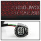 Spyder 07-16 Jeep Wrangler Version 2 Light Bar LED Tail Lights - Red Clear (ALT-YD-JWA07V2-LBLED-RC) 5084798