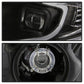 SPYDER xTune 09-14 Acura TSX Projector Headlights - Light Bar DRL - Black (PRO-JH-ATSX09-LB-BK) 9042218