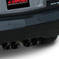 Corsa 04-08 Cadillac XLR 4.6L 25in Cat-Back Dual Rear w Twin 35in Black Pro-Series Tips 14156BLK