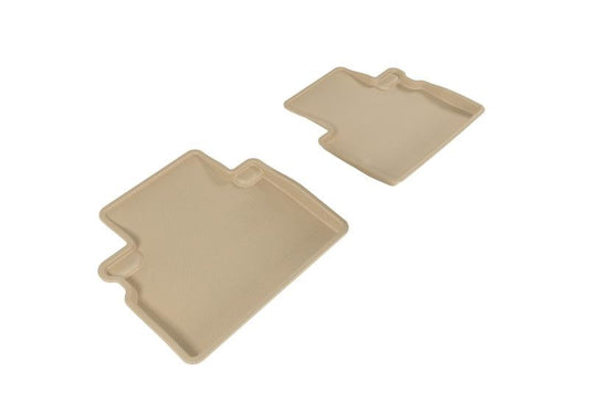 3D MAXpider 2016-2017 Infiniti QX50 Kagu 2nd Row Floormats - Tan L1IN01921502