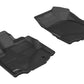 3D MAXpider 2006-2014 Honda Ridgeline Kagu 1st Row Floormat - Black L1HD03911509