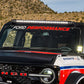 Ford Racing Ford Performance Bronco Windshield Banner - White/Red M-1820-BRR