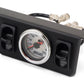 AIRLIFT Dual Needle Gauge with two paddle switches- 200 PSI