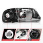 ANZO 1997-2003 Ford F150 Crystal Headlight Black w/ Parking Light 111460