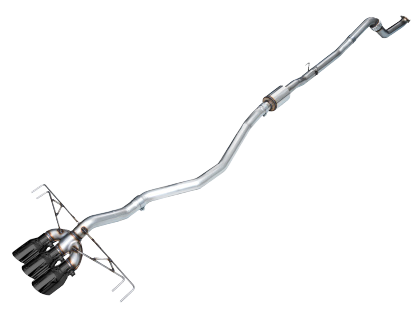 AWE Tuning 2023 Honda Civic Type R FL5 Track Edition Exhaust w/ Triple Diamond Black Tips