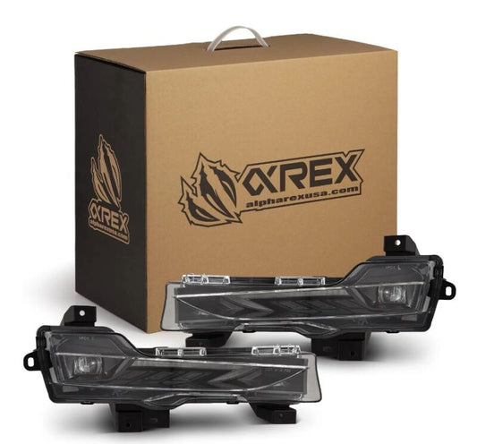 AlphaRex 17-23 Tesla Model 3/20-24 Model Y Double Tap Dual Color LED Projector Fog Lights 210010 *Discontinued