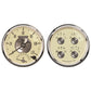 AutoMeter Gauge Kit 2 Pc. Quad & Tach/Speedo 5in. Prestige Antq. Ivory 2004
