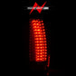 Anzo 2007-2014 Chevrolet Suburban LED Taillights Red/Clear - Escalade Look