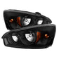 SPYDER Xtune Chevy Malibu 04-08 Crystal Headlights Black HD-JH-CMA04-AM-BK 9026454