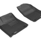 3D MAXpider 2013-2018 Lexus ES/ES Hybrid Kagu 1st Row Floormat - Black L1LX02711509