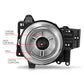 Anzo 2007-2013 Toyota Fj Cruiser Projector Headlights w/ Halo Chrome