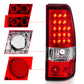 Anzo 2003-2006 Chevrolet Silverado 1500 LED Taillights Red/Clear